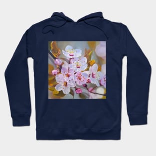 Cherry Blossom oil painting Hoodie